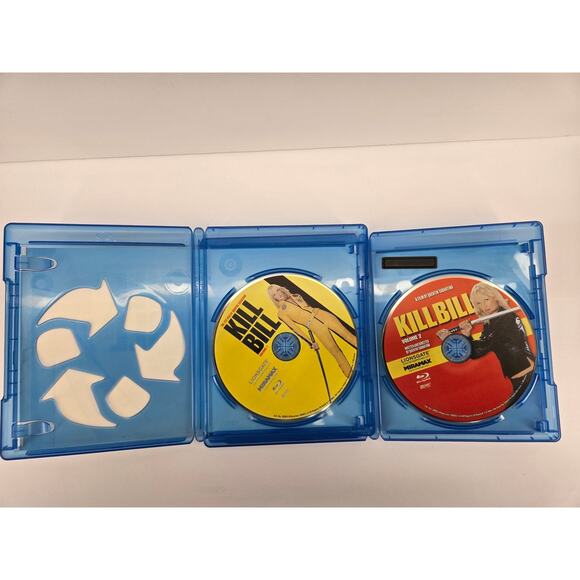 Kill Bill: Vol. 1/ Kill Bill: Vol. 2 (2-Pack) (PREVIOUSLY VIEWED Blu Ray Bundle) - Picture 3 of 3
